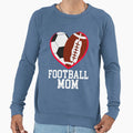 Soccer Mom Football Baller Heart Sweatshirt - Trendy Graphic Men Women - T-Shirt, Sweatshirt, Hoodie