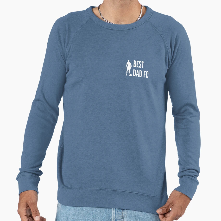 Best Dad Fc Sweatshirt - Minimalist Print for Adults - T-Shirt, Sweatshirt, Hoodie