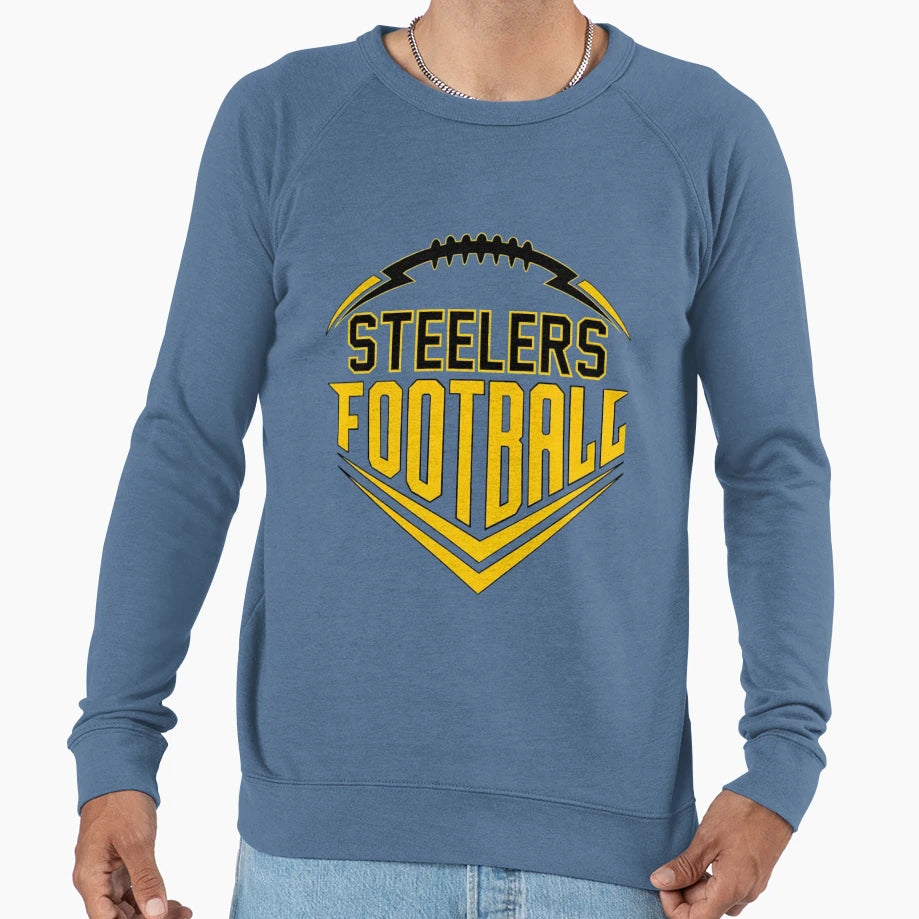 Art Pittsburgh Steelers Sweatshirt - Novelty Apparel for Adults - T-Shirt, Sweatshirt, Hoodie