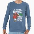 Thanksgiving Football Fall Football Sweatshirt - Custom Art Print Unisex - T-Shirt, Sweatshirt, Hoodie
