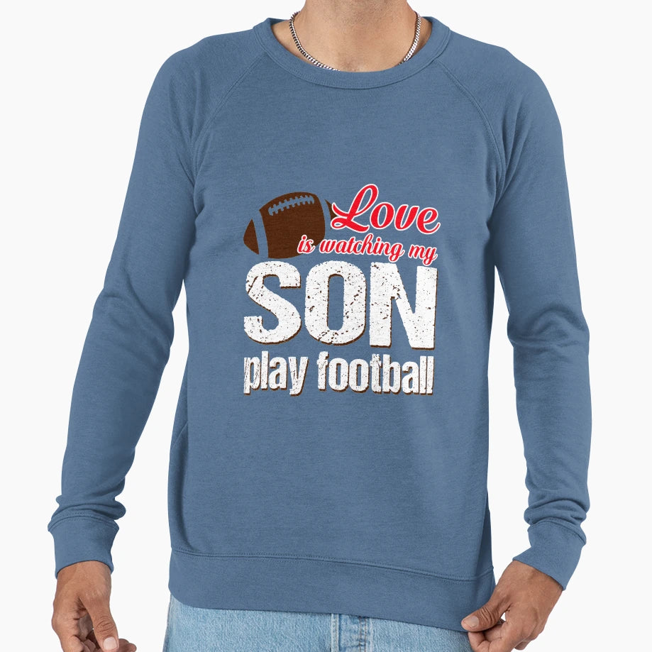 Son Play Football T-Shirt - Aesthetic Graphic Unisex - T-Shirt, Sweatshirt, Hoodie