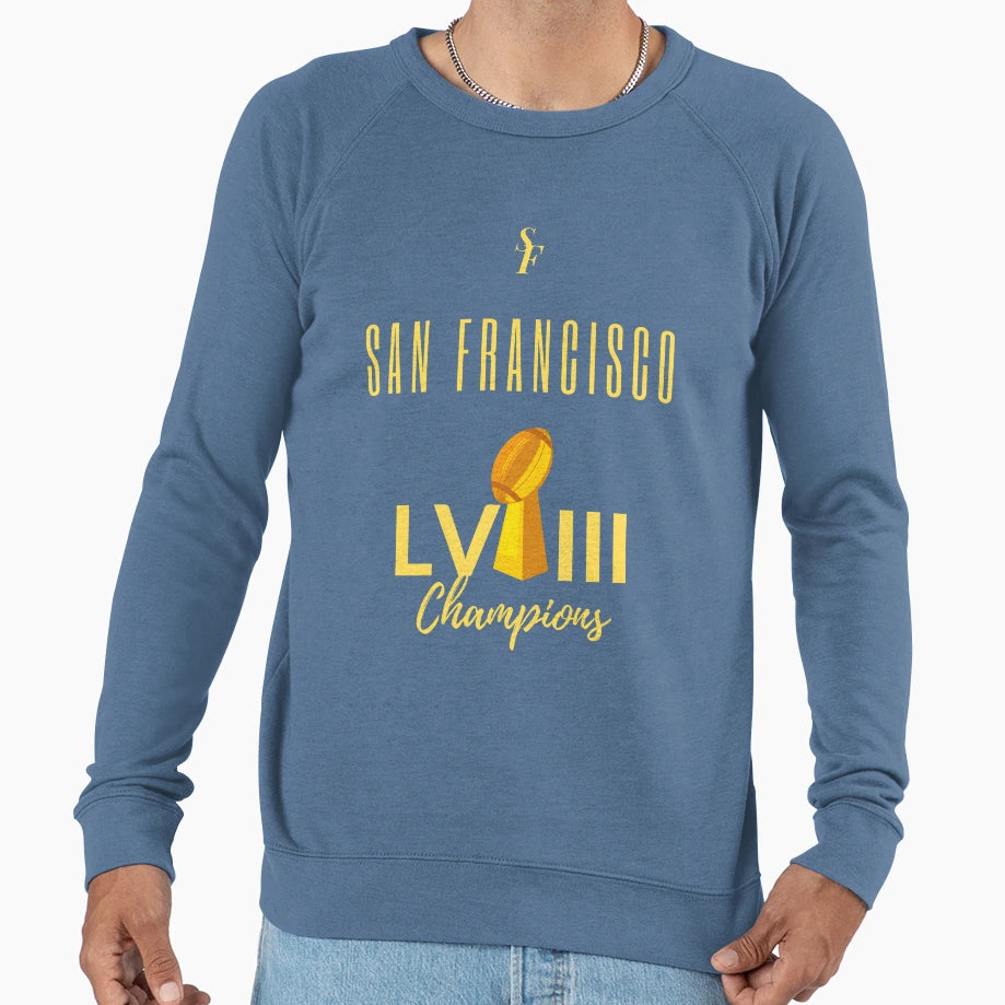San Francisco Lviii Championship T-Shirt - Trendy Graphic Men Women - T-Shirt, Sweatshirt, Hoodie