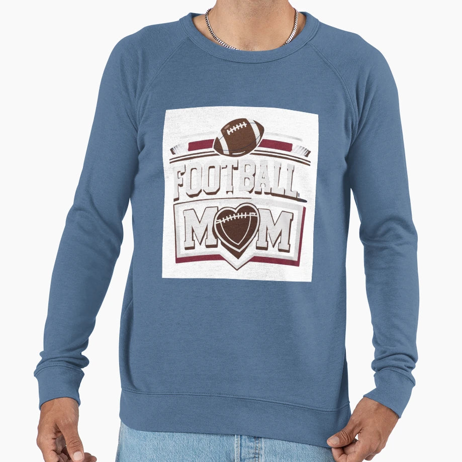 Football Mom Sweatshirt - Novelty Apparel for Adults - T-Shirt, Sweatshirt, Hoodie