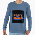 Super Bowl Colorful Blue Sweatshirt - Casual Everyday Wear Unisex - T-Shirt, Sweatshirt, Hoodie