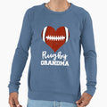 Rugby Grandma Heart Funny Proud Sweatshirt - Custom Art Print Men Women - T-Shirt, Sweatshirt, Hoodie