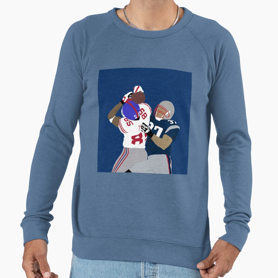 Helmet Catch Sweatshirt - Minimalist Print for Adults - T-Shirt, Sweatshirt, Hoodie