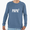 Papa 2 Papa Squared Grandpa From Sweatshirt - Aesthetic Graphic Men Women - T-Shirt, Sweatshirt, Hoodie