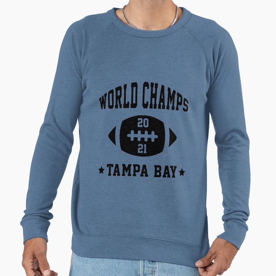 2021 Tampa Bay Football Gift Sports Sweatshirt - Custom Art Print Unisex - T-Shirt, Sweatshirt, Hoodie