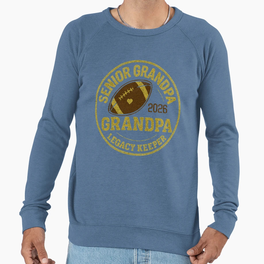 Senior Grandpa Legacy Keeper Sweatshirt - Fun Novelty Design for Adults - T-Shirt, Sweatshirt, Hoodie