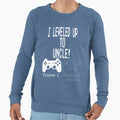 I Leveled Up To Uncle Sweatshirt - Graphic Print for Adults - T-Shirt, Sweatshirt, Hoodie