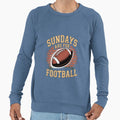 Sundays Are Football Gridiron Sweatshirt - Minimalist Print Men Women - T-Shirt, Sweatshirt, Hoodie
