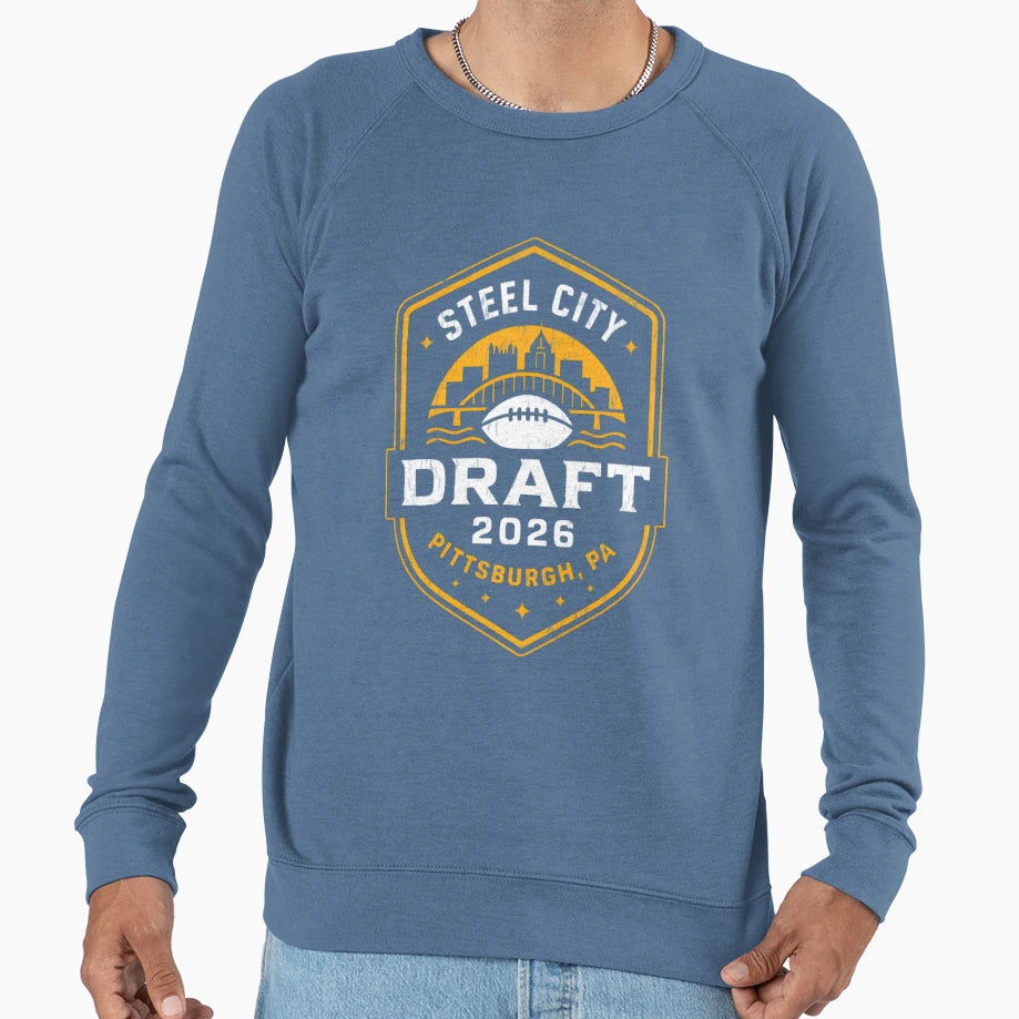 Steel City Draft 2026 X Sweatshirt - Fun Novelty Design Men Women - T-Shirt, Sweatshirt, Hoodie