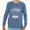 Football Mom Sweatshirt - Minimalist Print for Adults - T-Shirt, Sweatshirt, Hoodie