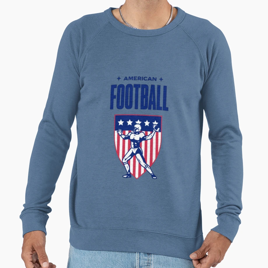 American Football Best Friends And Sweatshirt - Minimalist Print Men Women - T-Shirt, Sweatshirt, Hoodie