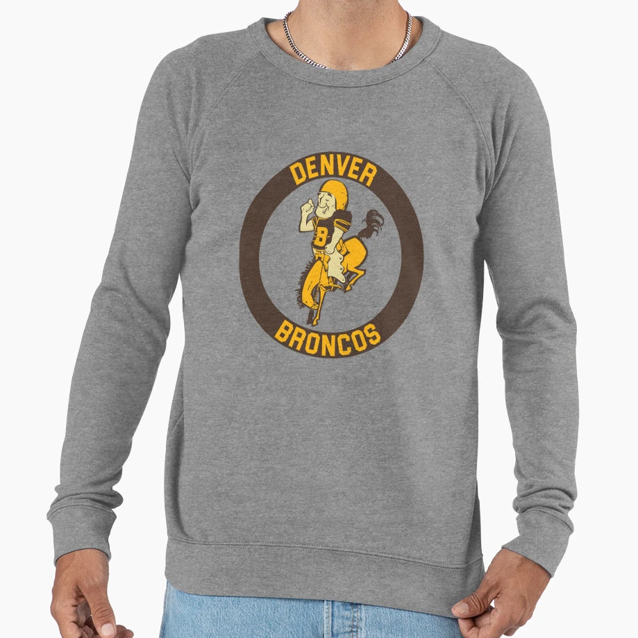Denver Broncos Fan Art Sweatshirt - Fun Novelty Design Men Women - T-Shirt, Sweatshirt, Hoodie