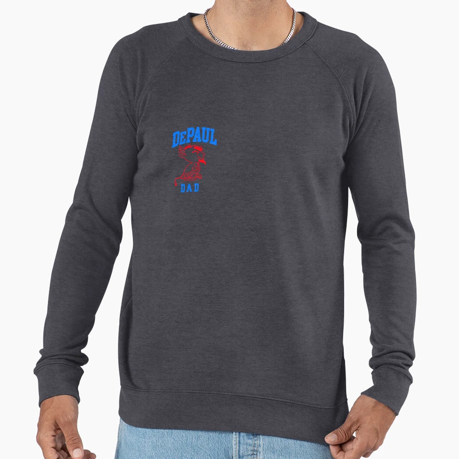 Depaul Dad Sweatshirt - Unique Graphic Men Women - T-Shirt, Sweatshirt, Hoodie