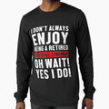 Lineman Retired Offensive Defensive T-Shirt - Graphic Print Men Women - T-Shirt, Sweatshirt, Hoodie