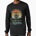 World Full Grandpas Be Poppa T-Shirt - Unique Graphic Men Women - T-Shirt, Sweatshirt, Hoodie