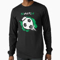 Nigeria Soccer Nigeria Football T-Shirt - Aesthetic Graphic Unisex - T-Shirt, Sweatshirt, Hoodie