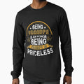 Mens Being Grandpa Is Honor Being Grampy T-Shirt - Trendy Graphic Unisex - T-Shirt, Sweatshirt, Hoodie