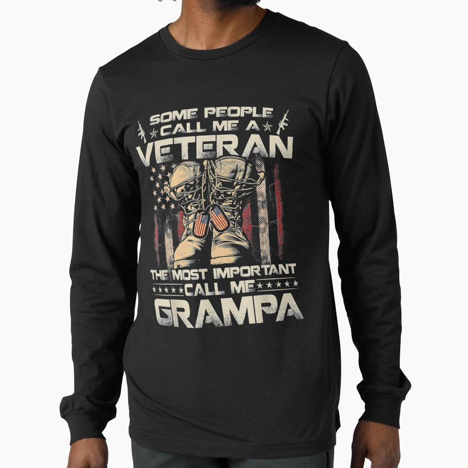 Mens People Call Me Veteran Most T-Shirt - Streetwear Style Unisex - T-Shirt, Sweatshirt, Hoodie
