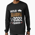 Proud Grandma Class 2022 Senior Leopard T-Shirt - Unique Graphic Men Women - T-Shirt, Sweatshirt, Hoodie