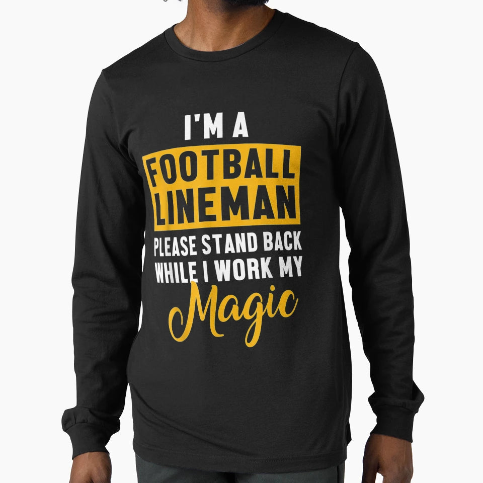Lineman Stand Offensive Defensive T-Shirt - Aesthetic Graphic Men Women - T-Shirt, Sweatshirt, Hoodie