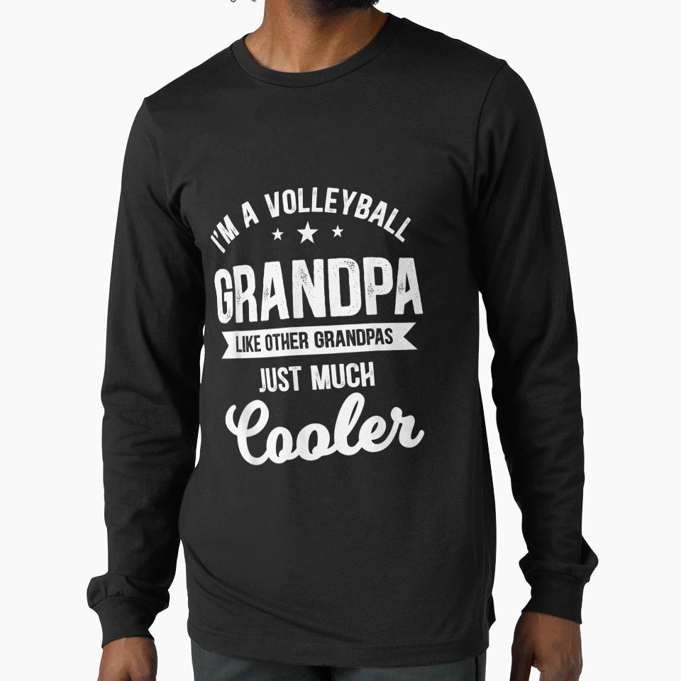 Mens Volleyball Grandpa Like Other T-Shirt - Minimalist Print Unisex - T-Shirt, Sweatshirt, Hoodie
