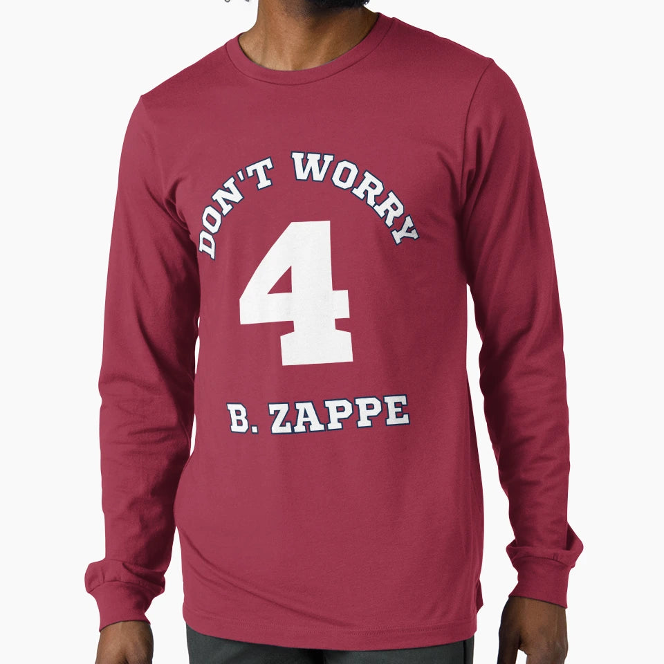 Dont Worry Be Zappe T-Shirt - Graphic Print for Adults - T-Shirt, Sweatshirt, Hoodie