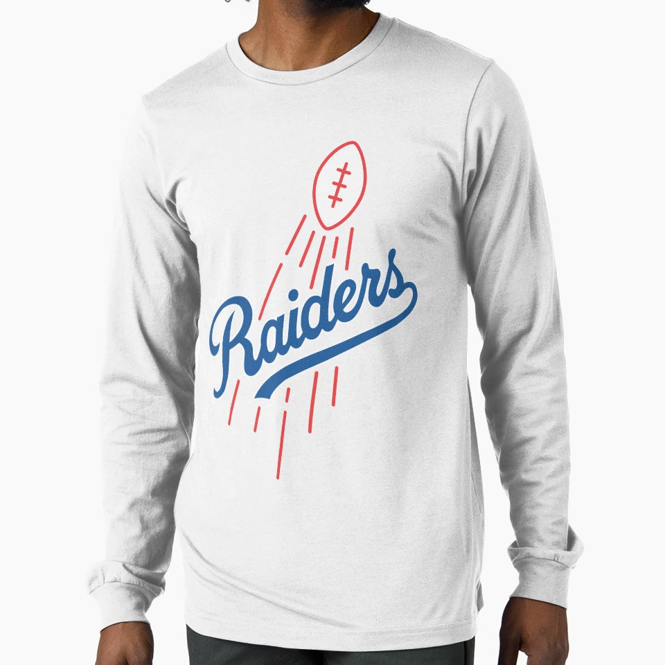 Los Raiders Football T-Shirt - Aesthetic Graphic for Adults - T-Shirt, Sweatshirt, Hoodie