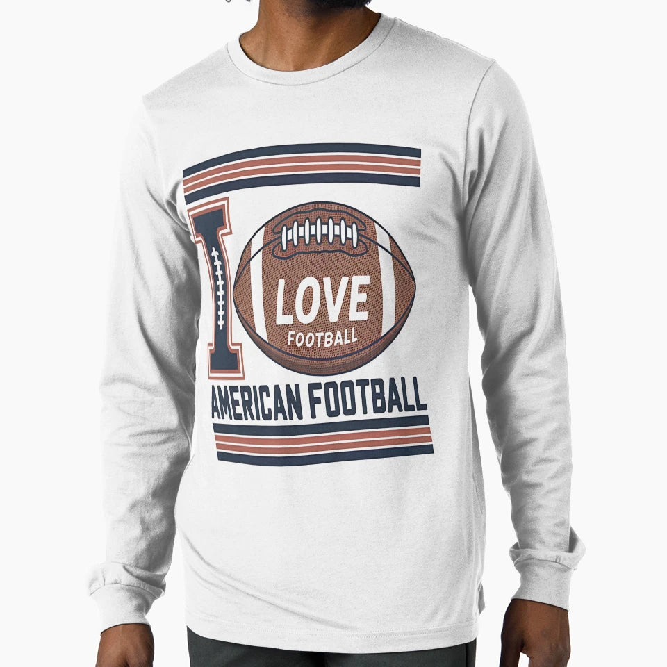 My American Football Just Do American T-Shirt - Novelty Apparel Unisex - T-Shirt, Sweatshirt, Hoodie