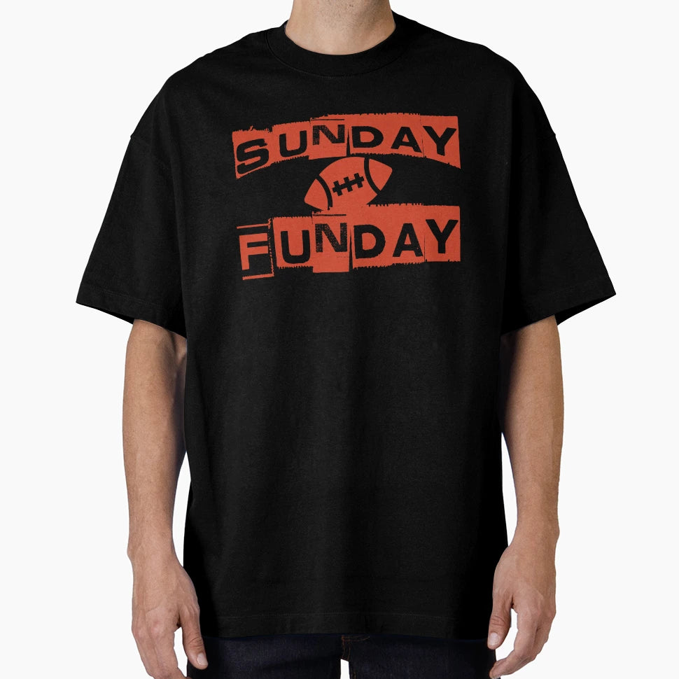 Sunday Funday Football 2024 T-Shirt - Graphic Print for Adults - T-Shirt, Sweatshirt, Hoodie