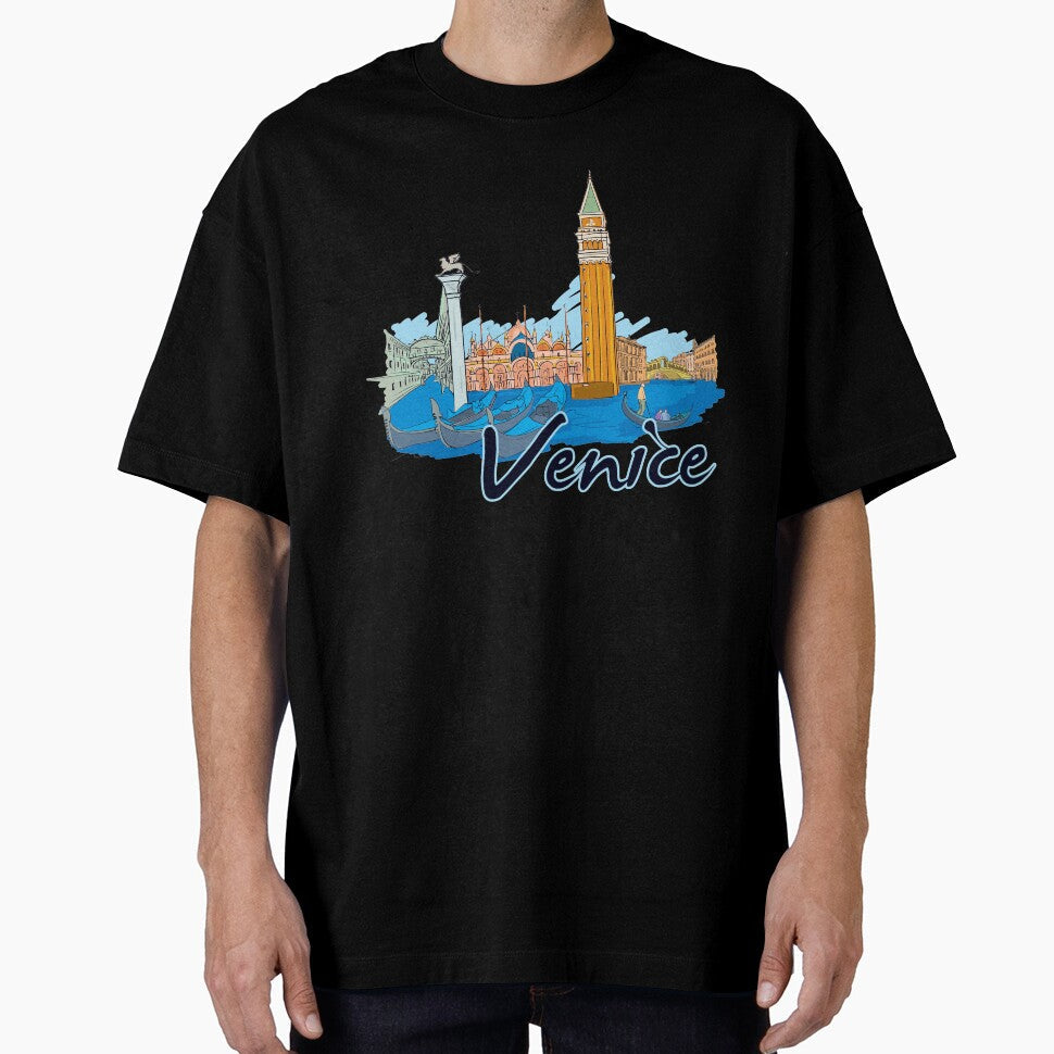 Venice Italy Beautiful Places Around The World by - Adult & Kids T-Shirts, Sweatshirts & Hoodies apparel design preview 1