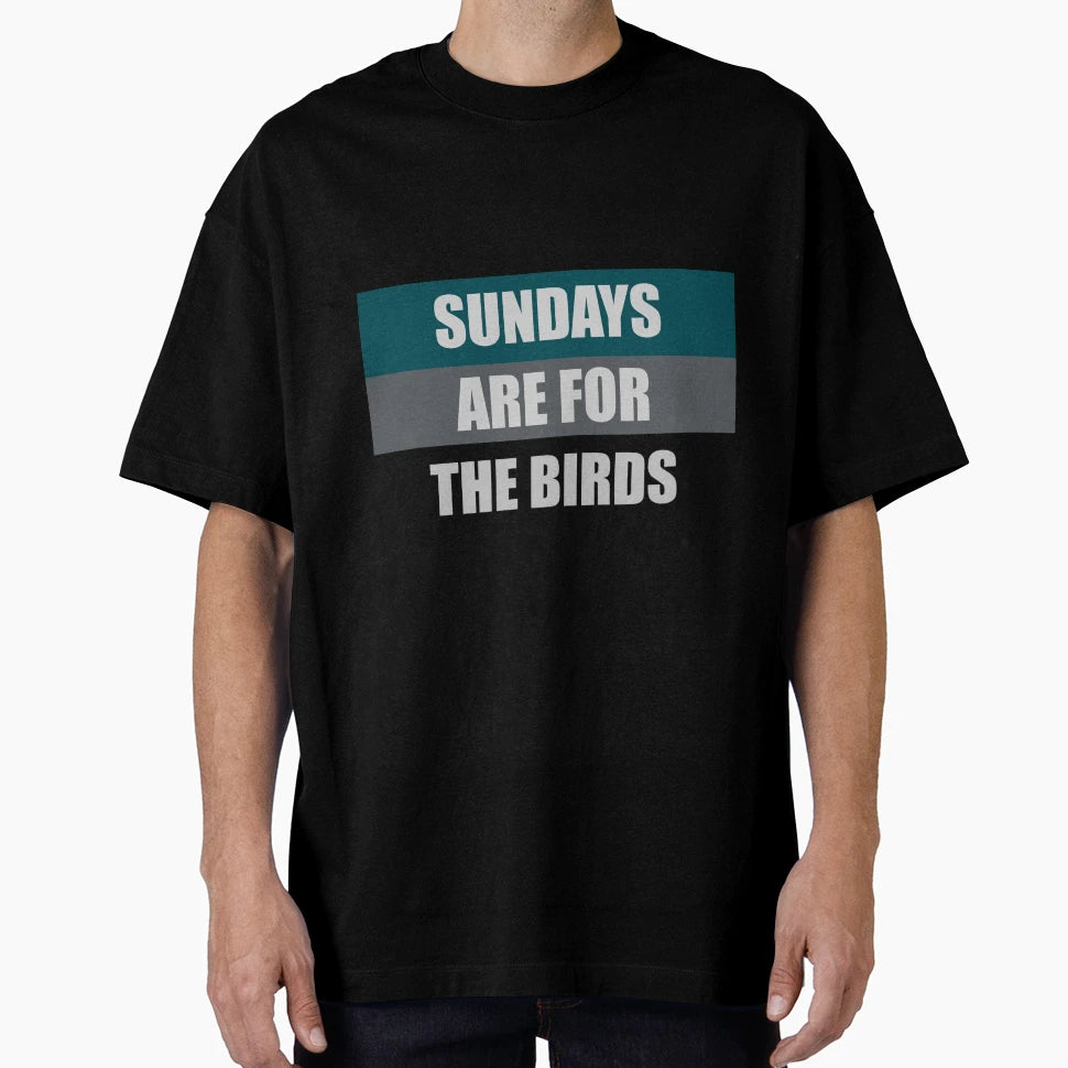 Sundays Are Birds T-Shirt - Custom Art Print Unisex - T-Shirt, Sweatshirt, Hoodie