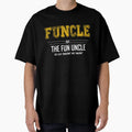 Funny Funcle Uncle Mens Funcle Funny T-Shirt - Minimalist Print for Adults - T-Shirt, Sweatshirt, Hoodie