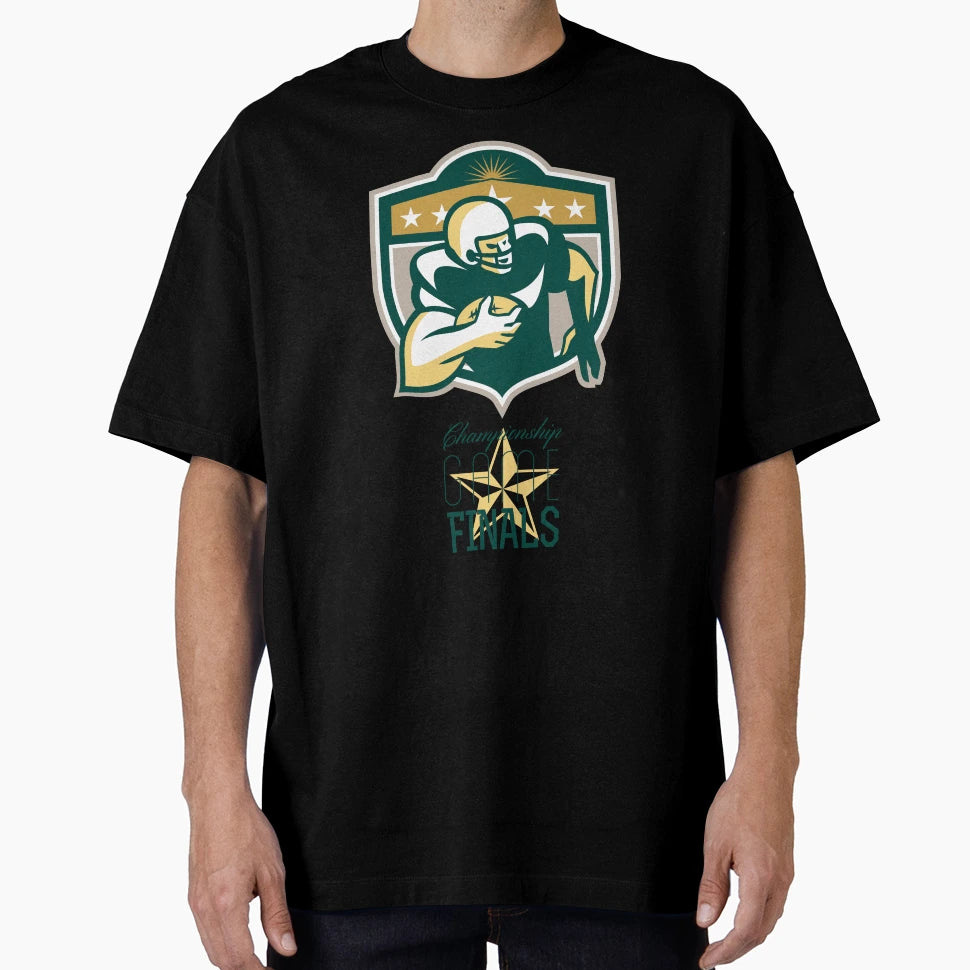 American Football Championship Game T-Shirt - Aesthetic Graphic for Adults - T-Shirt, Sweatshirt, Hoodie