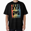 Nivel Papa Desbloqueado T-Shirt - Minimalist Print Men Women - T-Shirt, Sweatshirt, Hoodie