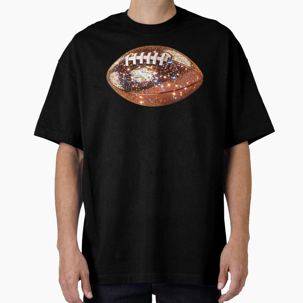 Disco Ball Football T-Shirt - Streetwear Style Men Women - T-Shirt, Sweatshirt, Hoodie