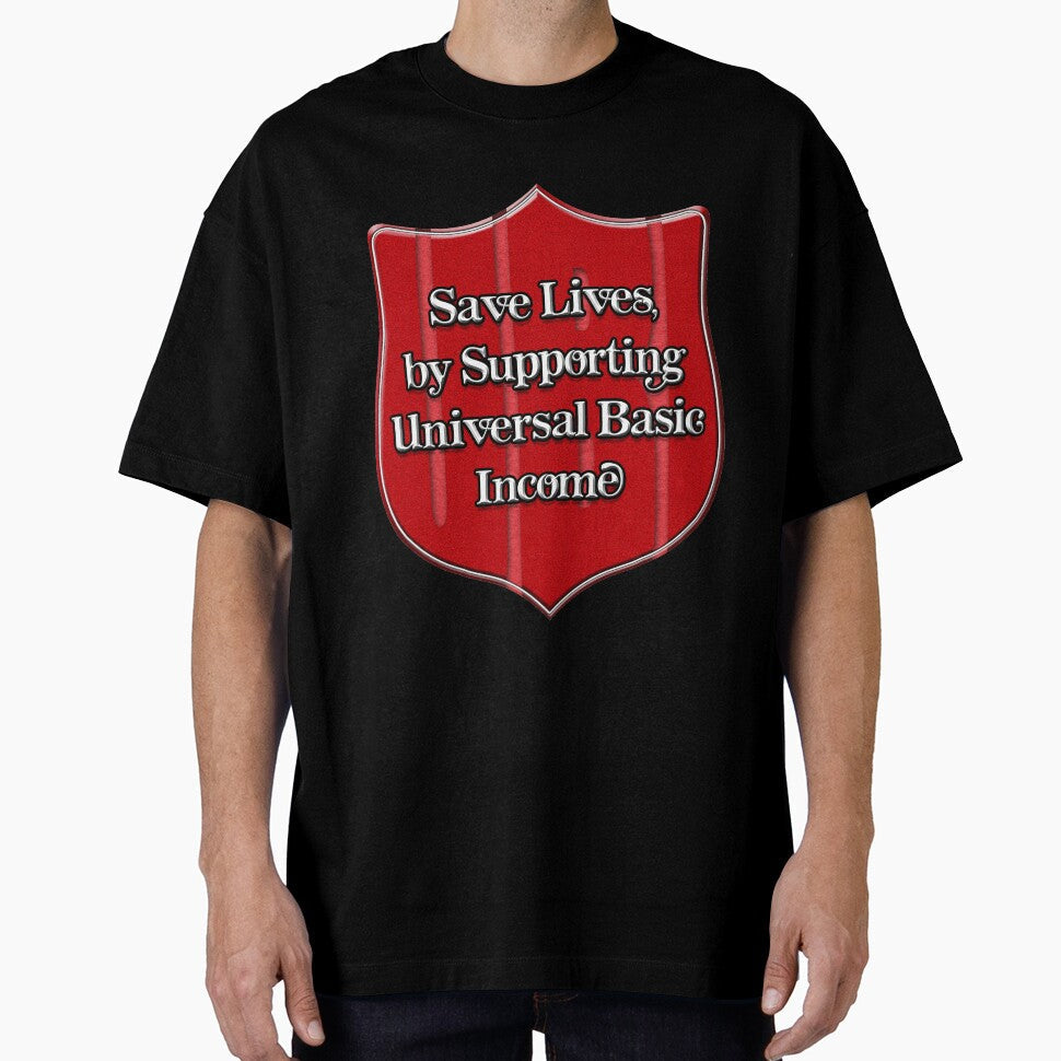 Universal Basic Income by Mick Sylvestre - Adult & Kids T-Shirts, Sweatshirts & Hoodies apparel design preview 1