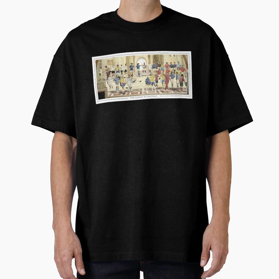 School Football Soccer Legends T-Shirt - Minimalist Print Men Women - T-Shirt, Sweatshirt, Hoodie