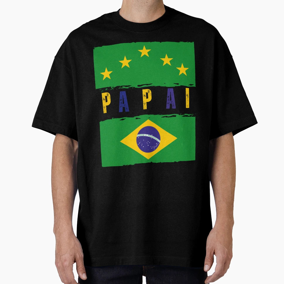 Papai Brasil T-Shirt - Minimalist Print for Adults - T-Shirt, Sweatshirt, Hoodie