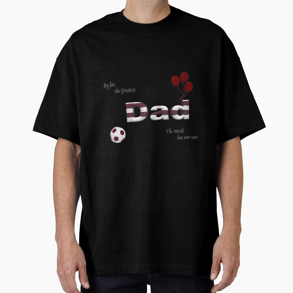 Hearts Fc Dad Gifts 3 T-Shirt - Graphic Print Men Women - T-Shirt, Sweatshirt, Hoodie