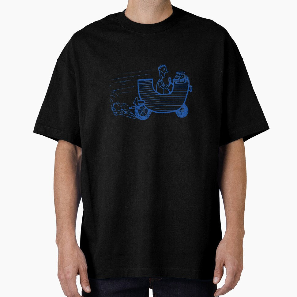 Moving letter Initial Monogram U by Rajeev Singh - Adult & Kids T-Shirts, Sweatshirts & Hoodies apparel design preview 1