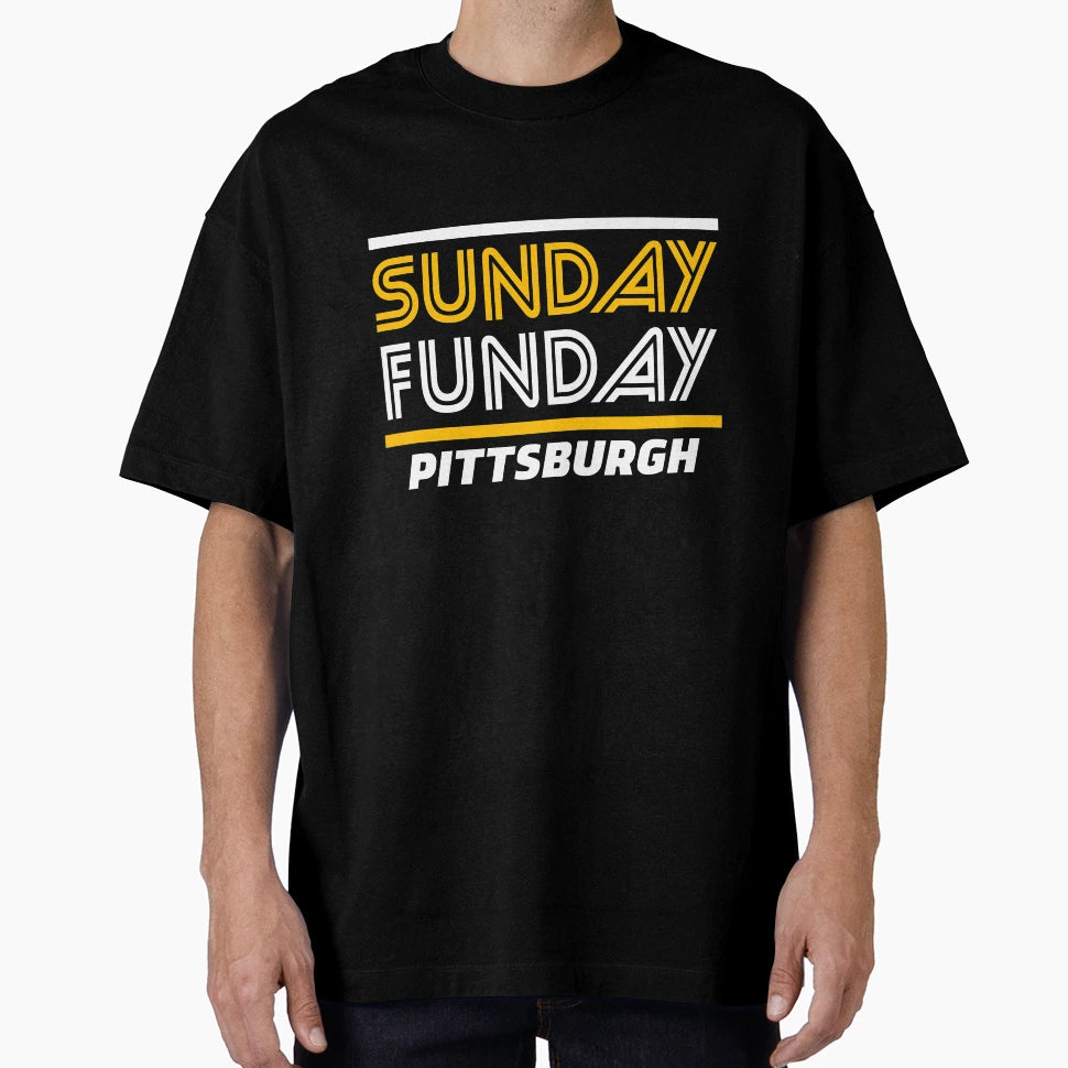 Pittsburgh Steelers Football Team Sunday T-Shirt - Streetwear Style Unisex - T-Shirt, Sweatshirt, Hoodie