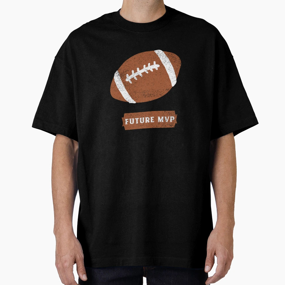 Football Mvp Game Day Sports T-Shirt - Minimalist Print Unisex - T-Shirt, Sweatshirt, Hoodie