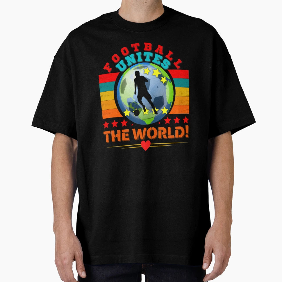 Football Unites World Second Logo T-Shirt - Graphic Print Men Women - T-Shirt, Sweatshirt, Hoodie
