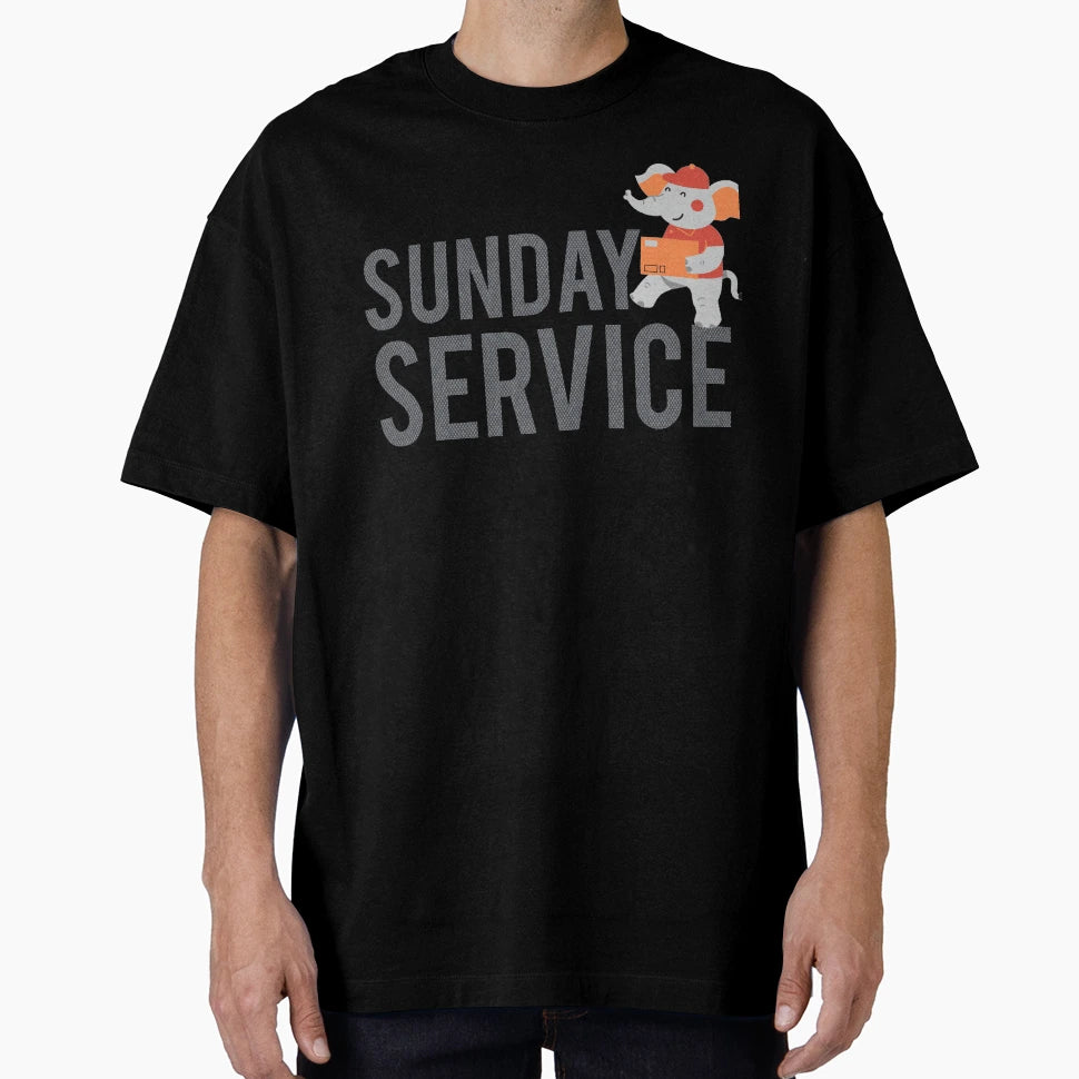 Sunday Service T-Shirt - Aesthetic Graphic for Adults - T-Shirt, Sweatshirt, Hoodie
