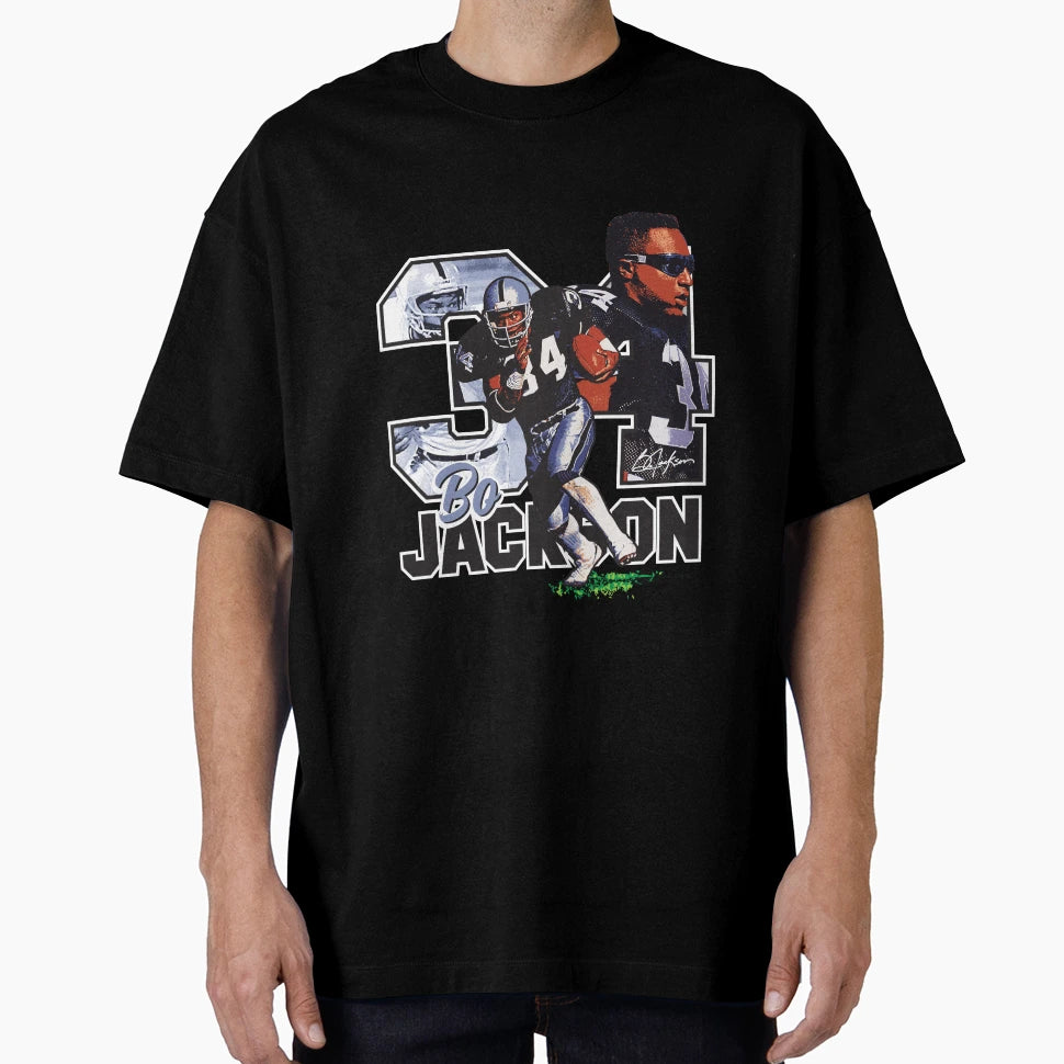 Bo Jackson T-Shirt - Novelty Apparel for Adults - T-Shirt, Sweatshirt, Hoodie