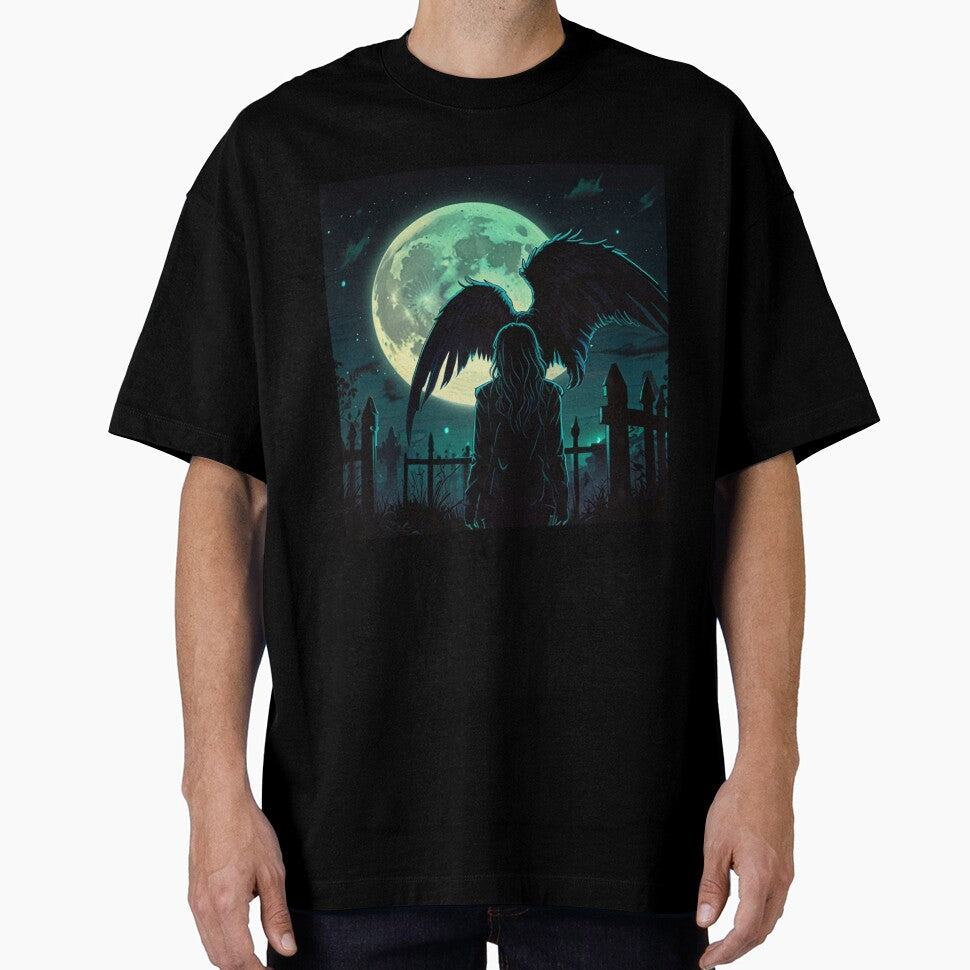 Dark Street Art Urban Gothic Print Anime Cyberpunk - Adult & Kids T-Shirts, Sweatshirts & Hoodies apparel design preview 1