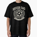 Soccer Dad Athletic Crest Game Day T-Shirt - Aesthetic Graphic Unisex - T-Shirt, Sweatshirt, Hoodie